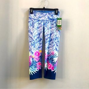 NWT Lilly Pulitzer Luxletic Jolena Weekender Cropped Leggings Size XS.